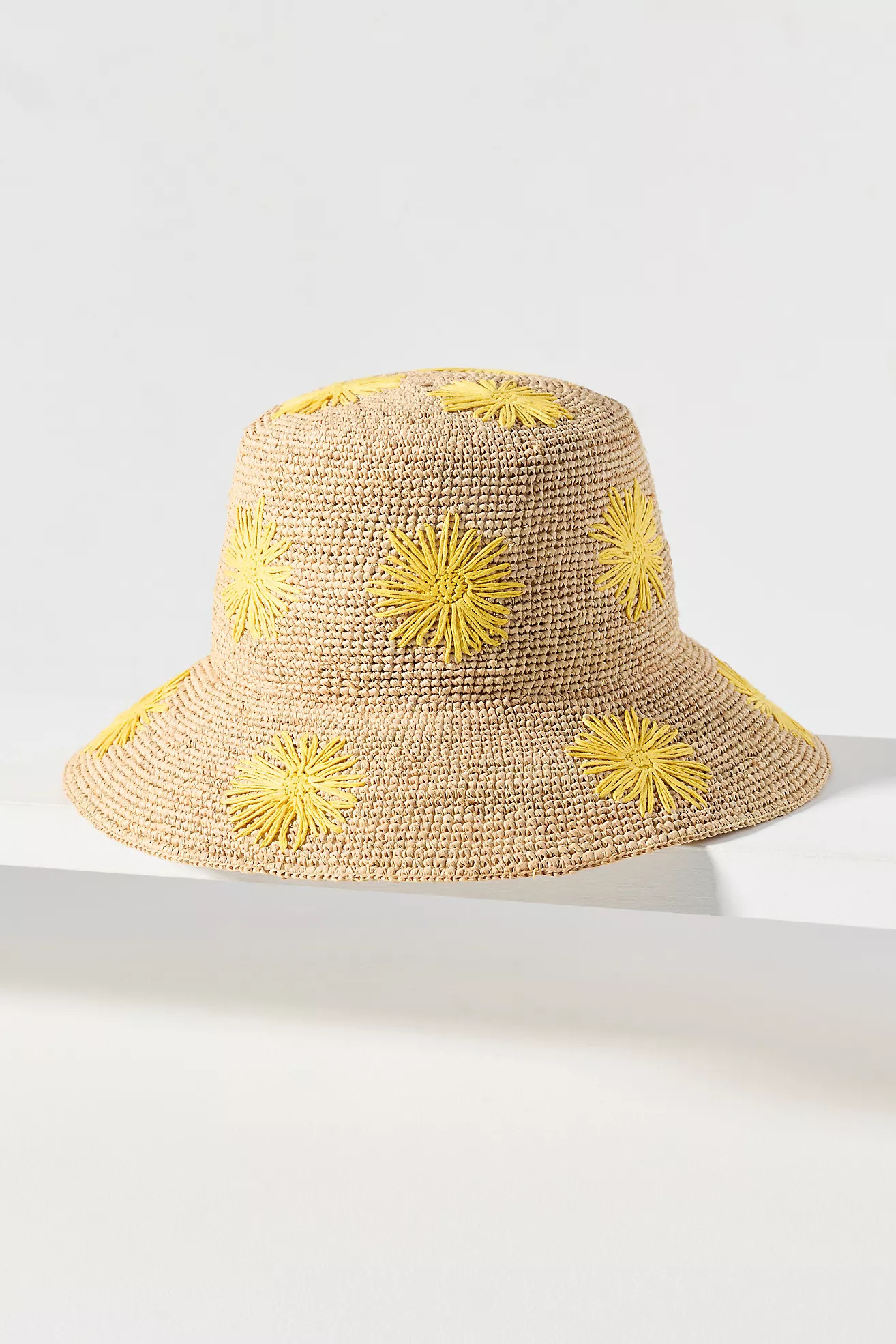 San Diego Hat Co. Floral Embroidered Bucket Hat | Anthropologie (US)