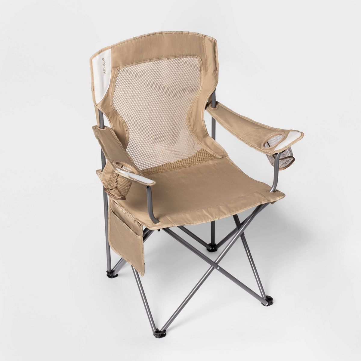 Outdoor Portable Mesh Chair Tan - Embark™ | Target