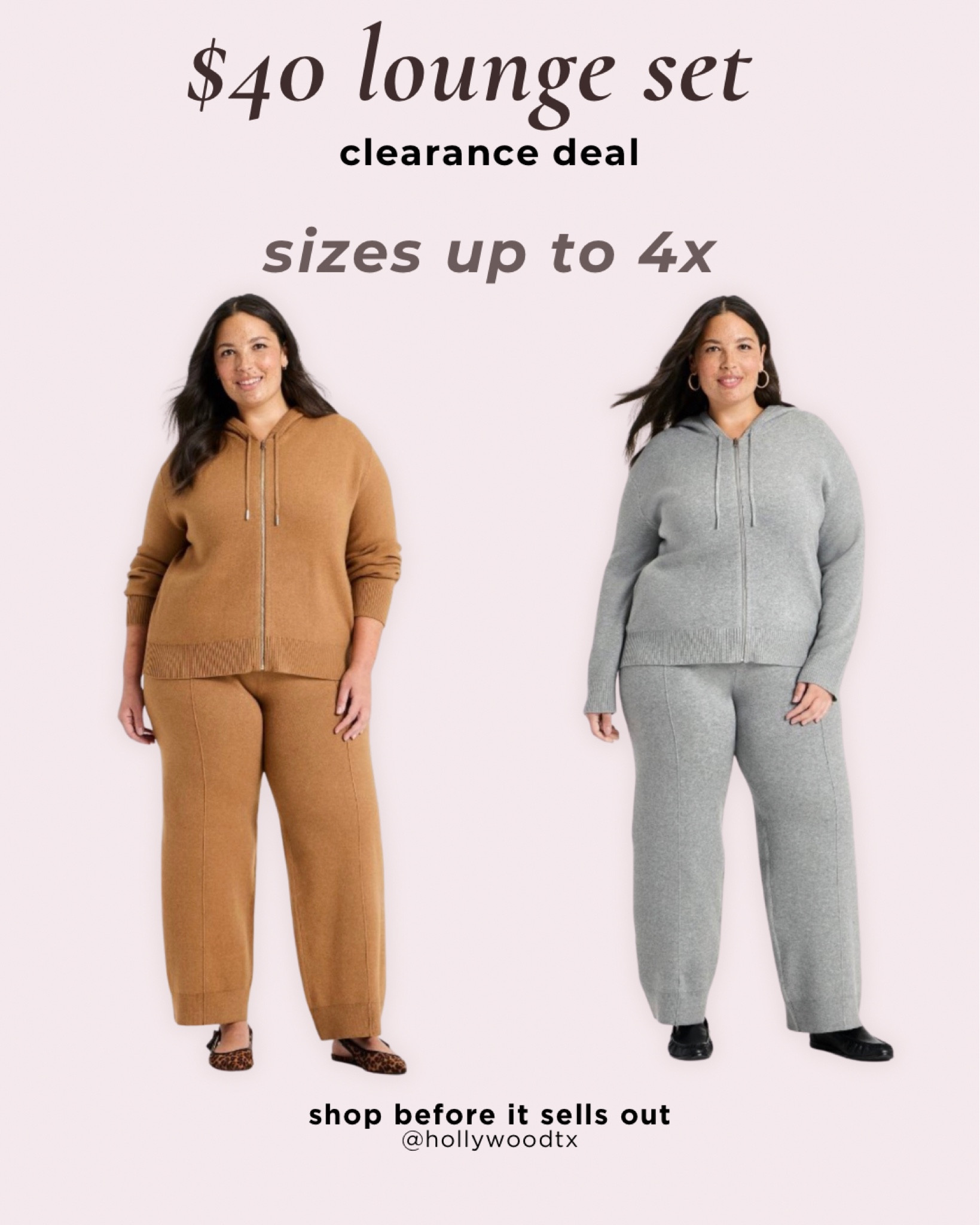Not me finding a $40 plus size clearance set, comfy enough for errands, cute enough for travel days. Go shop before it’s gone!

#LTKSaleAlert #LTKPlusSize #LTKSeasonal
