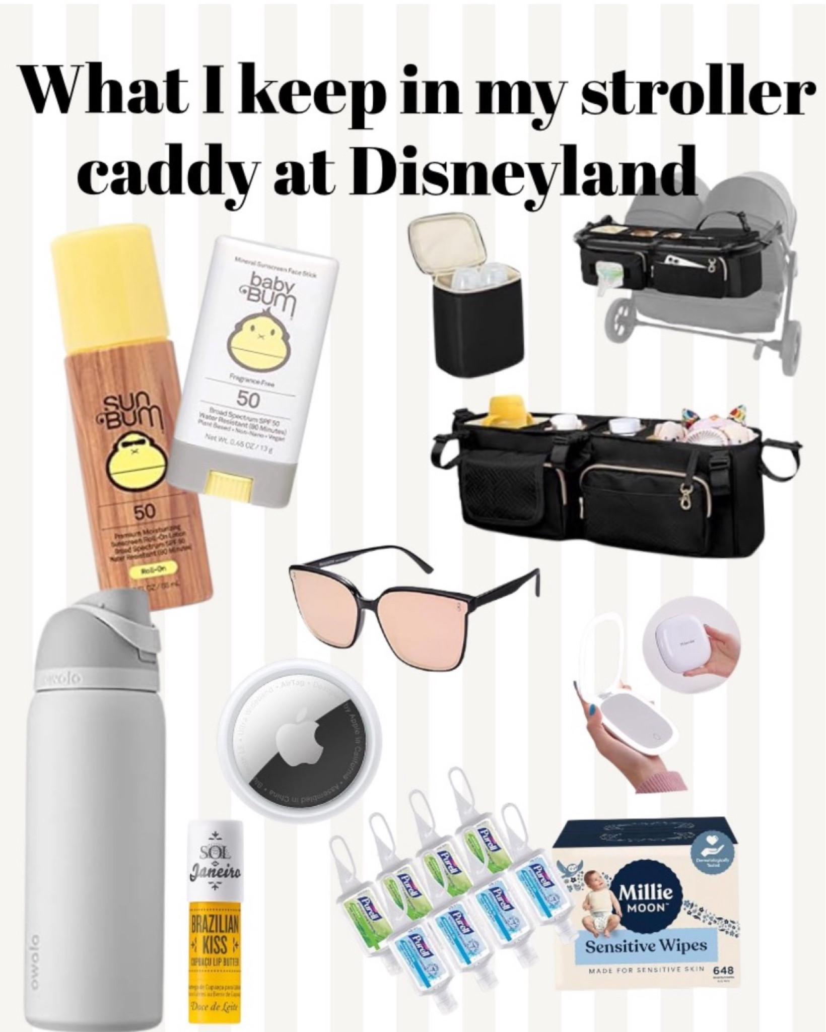 All the essentials I keep in my stroller caddy at Disneyland

#LTKSeasonal #LTKWatchNow #LTKTravel