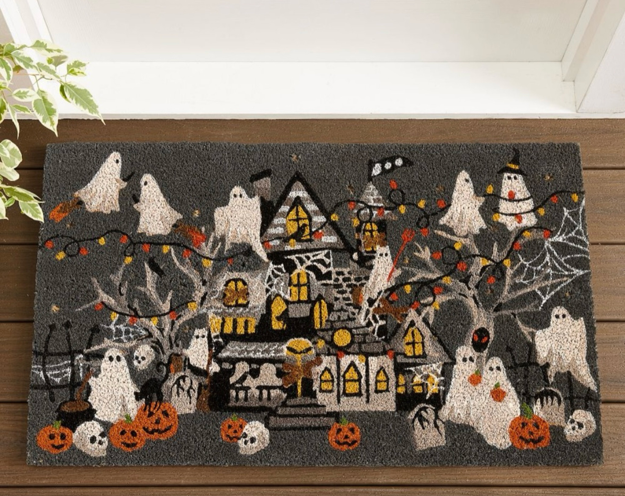 light up doormat, halloween haunted mansion, ghost squad lighted welcome rug, haunted house, spooky season, fall porch decor 

#LTKFindsUnder100 #LTKSeasonal #LTKHome