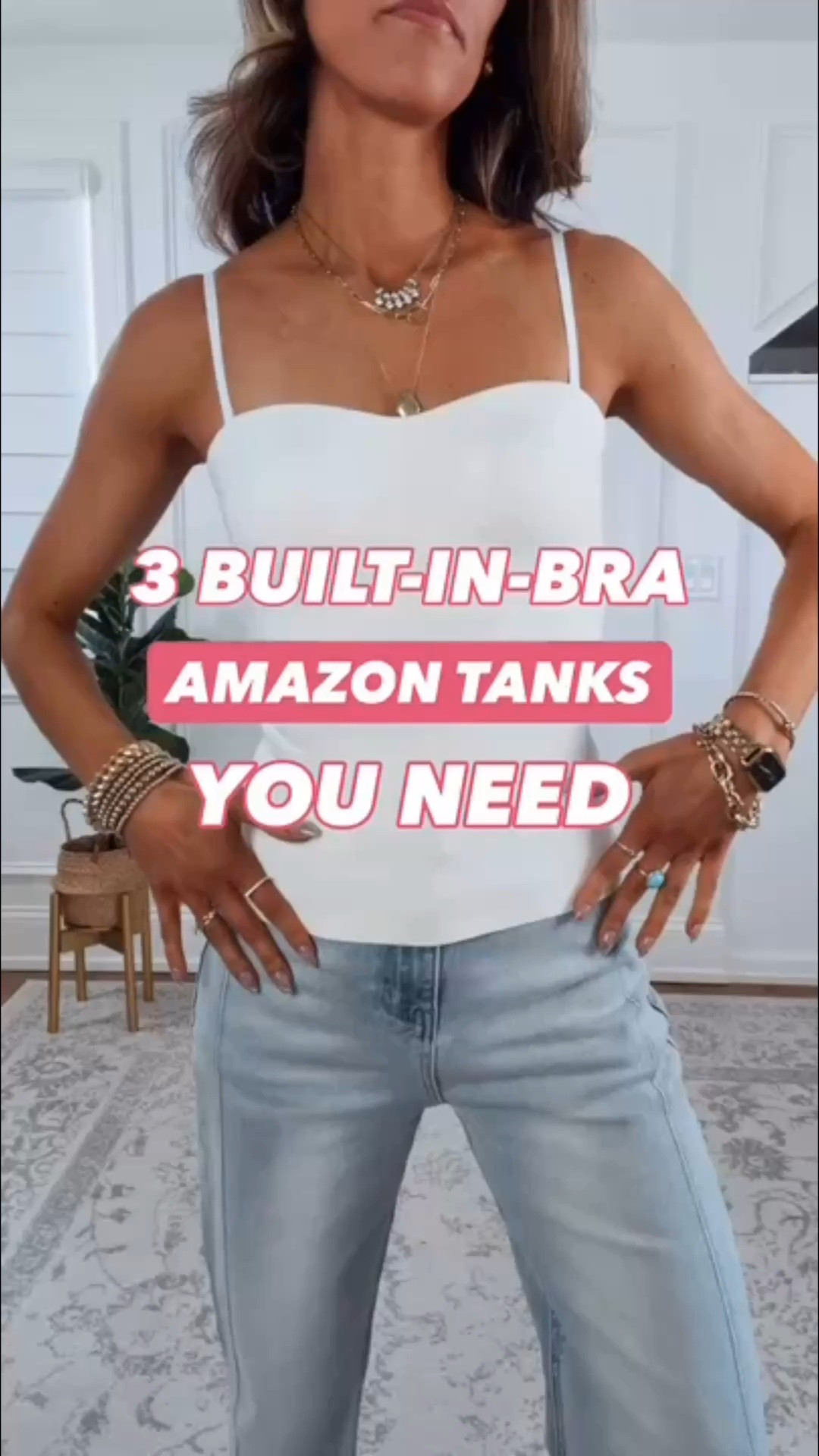 3 Built-in-Bra Tanks | Amazon tanks | summer top | tank top | summer basics | Amazon fashion

#LTKootd #LTKSeasonal #LTKmomlife