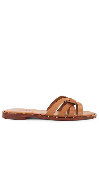 Phoenix Flat Sandal in Miele | Revolve Clothing (Global)