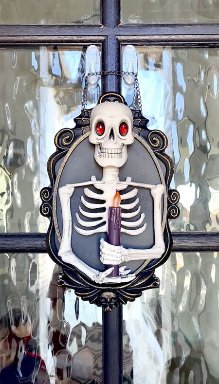 This is the cutest front door decor for Halloween! I’m so excited he came back in stock this year at target! He’s motion sensitive and will start talking and moving when your guests get close to your door!

 Halloween front porch, Halloween styling, Halloween party, fall decor, witch hats, white painted brick, modern house, modern farmhouse, extra white, Sherwin-Williams, target Halloween, bat decor, Halloween party decor

#LTKSeasonal #LTKhome #LTKunder50