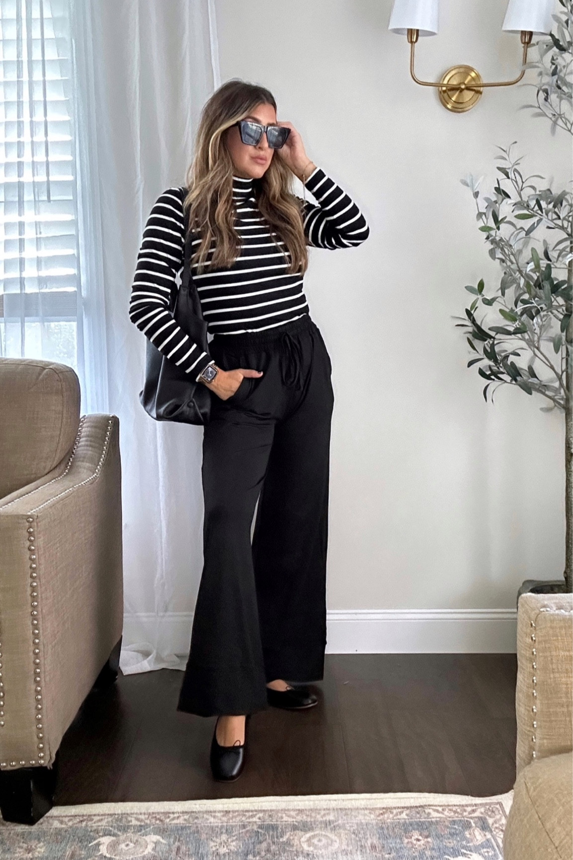 Casual chic outfit. 

Wearing TTS flats. 

Follow for more! Xx

#LTKsalealert #LTKstyletip #LTKshoecrush