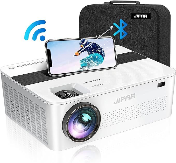 HD1080P 5G WiFi Bluetooth Projector 4K with 450" Display,2022 Upgraded 15000Lumen Outdoor Movie P... | Amazon (US)