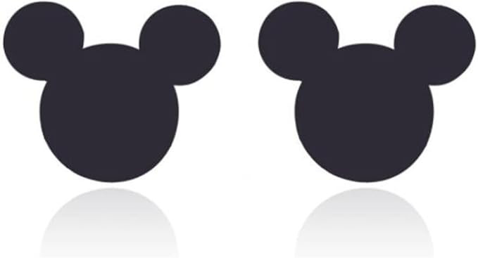 Stainless Steel Cute Mouse Shape Classic Plain Holiday Wedding Stud Earrings | Amazon (US)