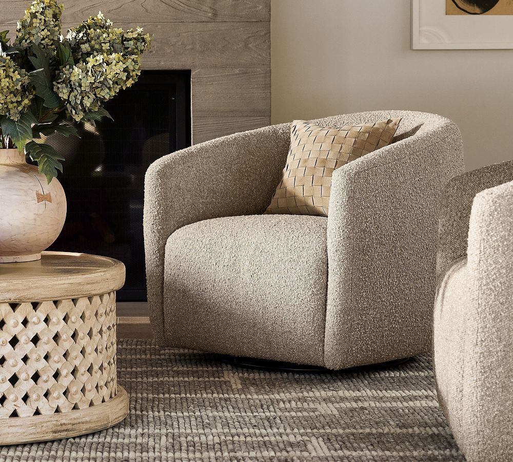 Payton Swivel Chair | Pottery Barn (US)