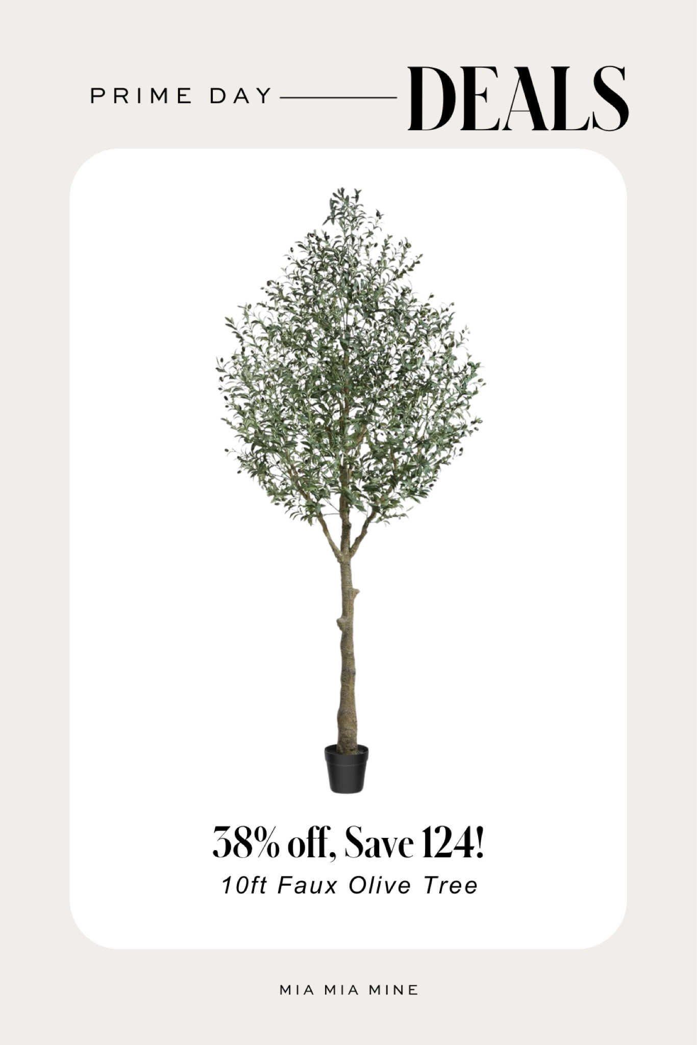 Amazon prime day deals
Save 38% off Amazon faux olive tree

#LTKxPrimeDay #LTKSaleAlert #LTKHome