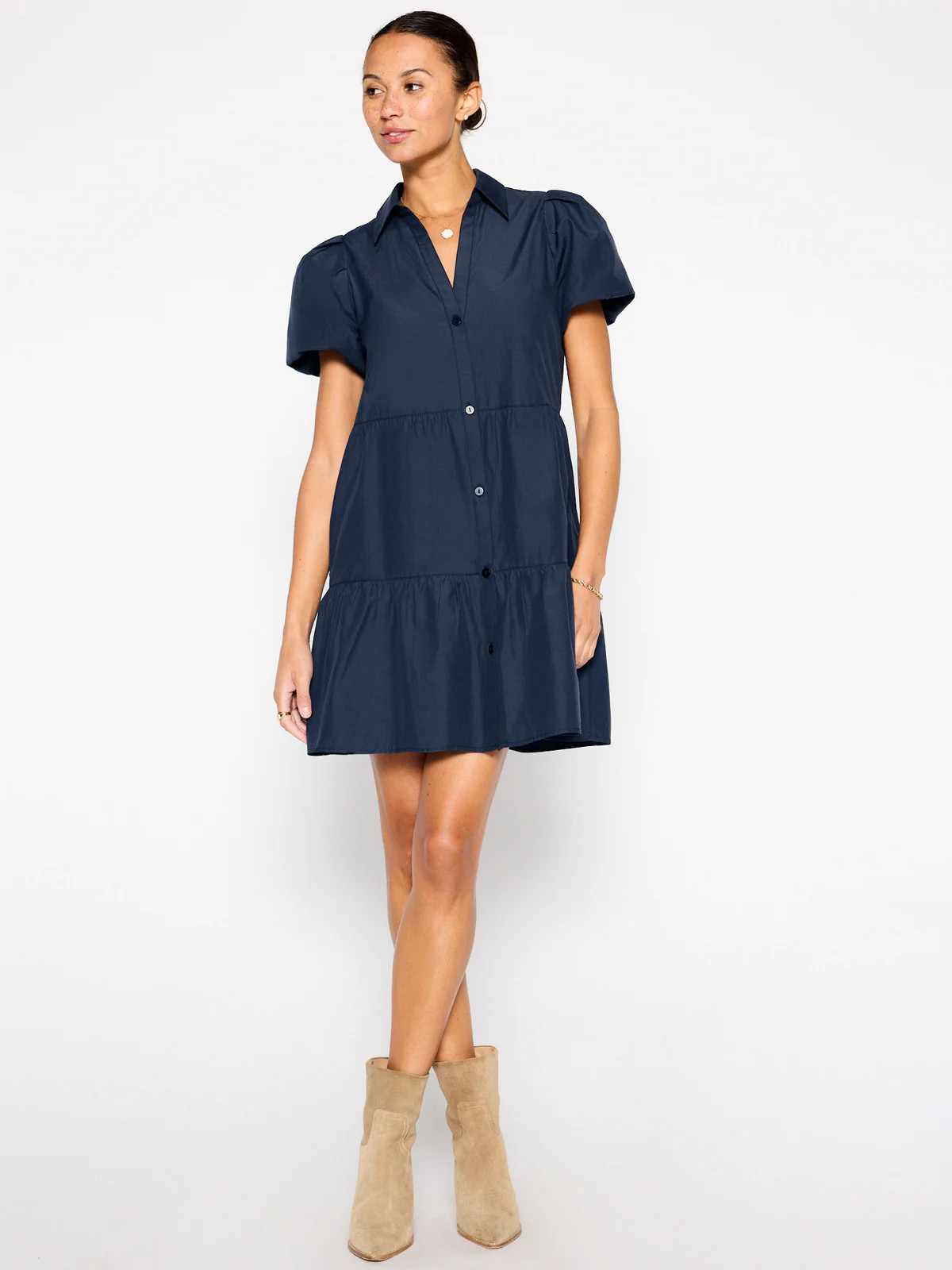 Brochu Walker | Women's Havana Mini Dress in Navy | Brochu Walker