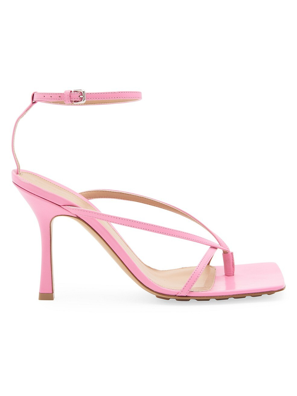 Stretch Leather Sandals | Saks Fifth Avenue