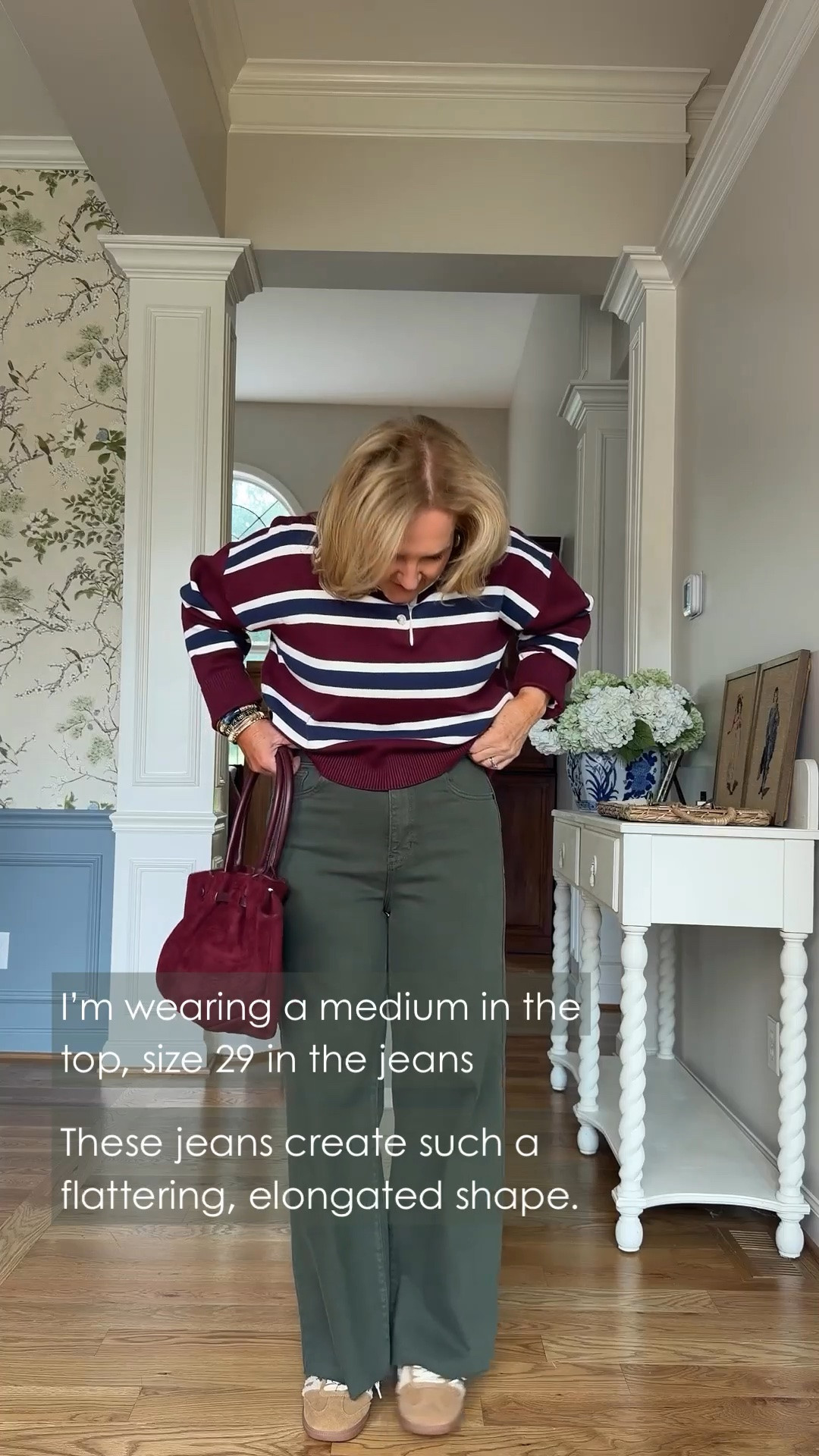 Use code NANETTE15 and get 15% off your 1st order at Avara

These are the kind of jeans I’d keep reaching for. I’m wearing a 29 in the jeans and a medium in the top, and that longer, straight-leg shape gives them such a nice, easy fit.

#LTKootd #LTKWorkwear #LTKOver40