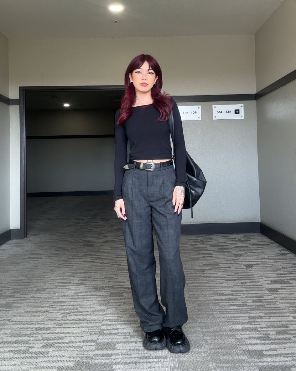 Bag is yohji yamamoto and shoes r jeffrey campbell ! 