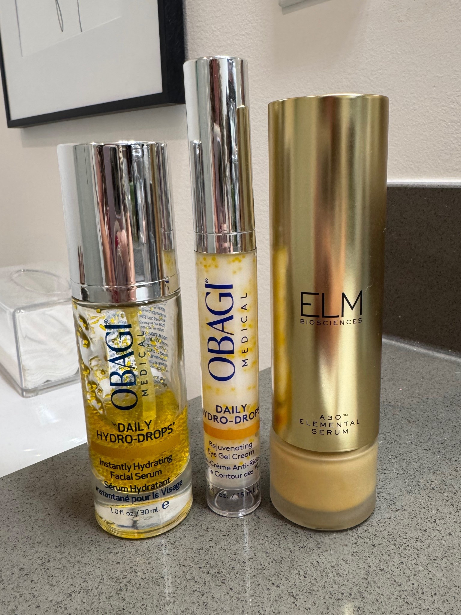 Newest skincare obsessions! This new line from Obagi is SO hydrating and this magic serum is from Martha Stewart’s company ✨

#obagi #elmbiosciences #skincare

#LTKBeauty #LTKdayinmylife