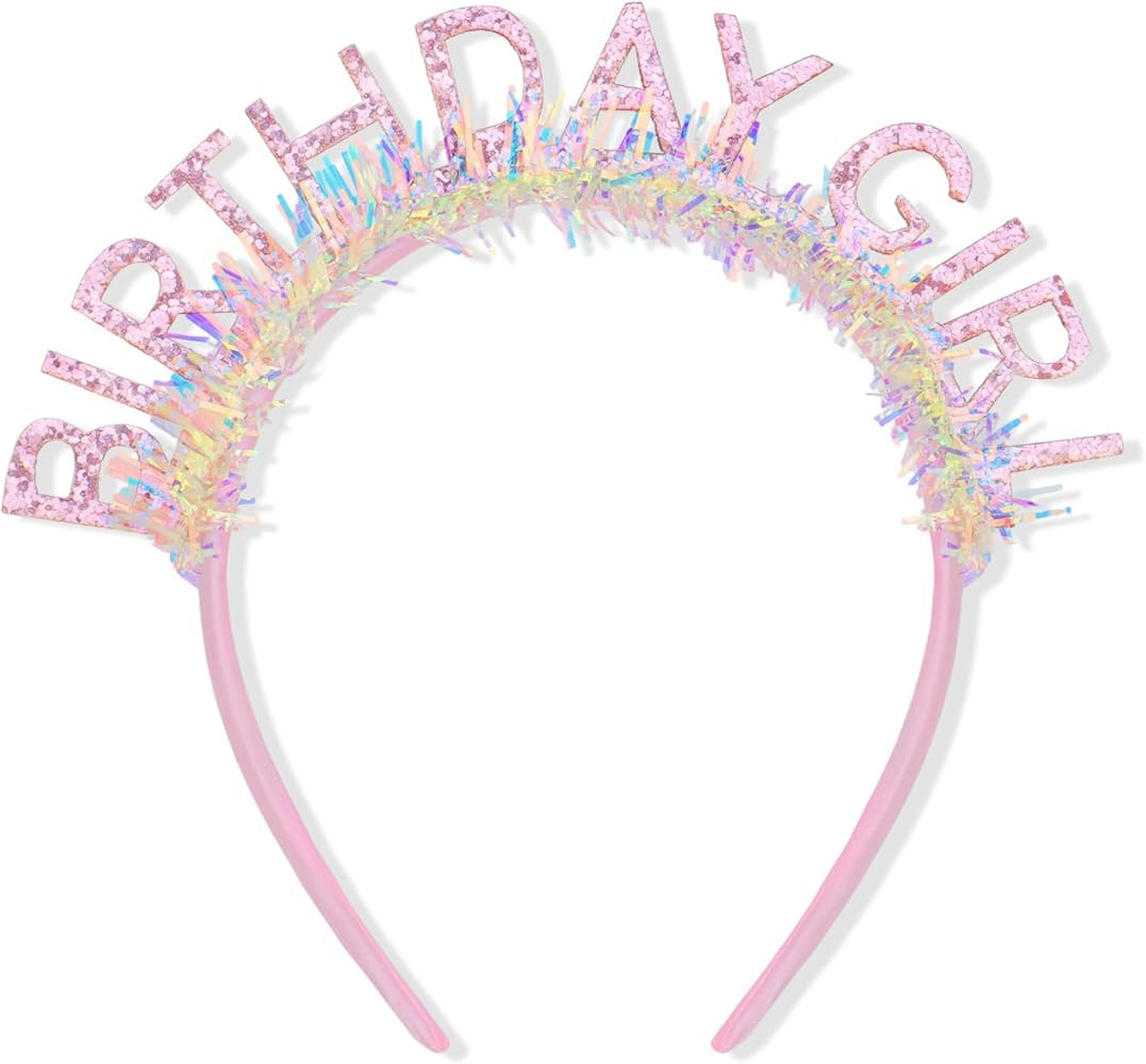 CAVETEE Birthday Crown for Women and Girl, Happy Birthday Decorations Birthday Girl Tiara for Wom... | Amazon (US)