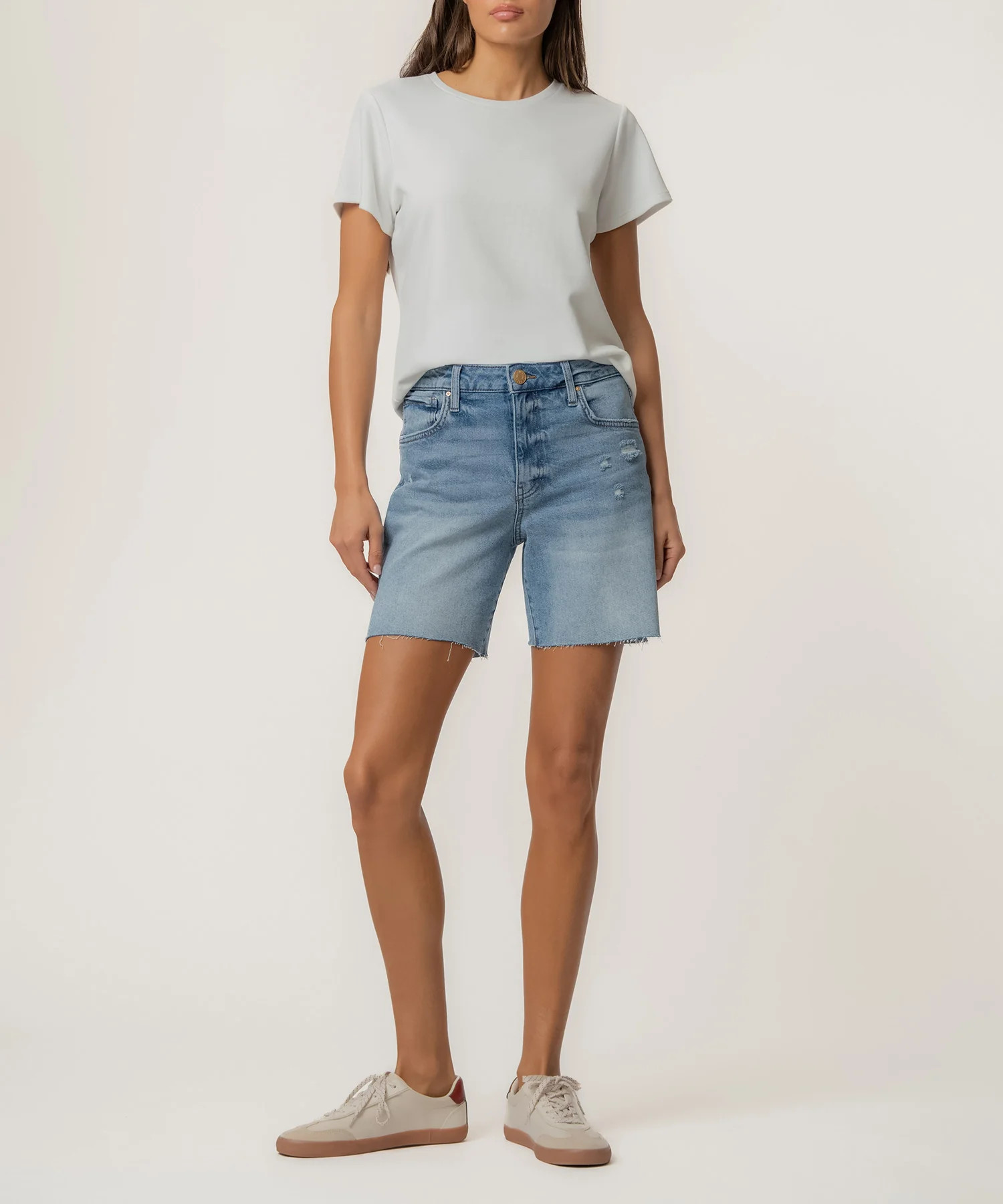 Hailey High Rise Short in Focus Wash - Kut from the Kloth | Kut From Kloth