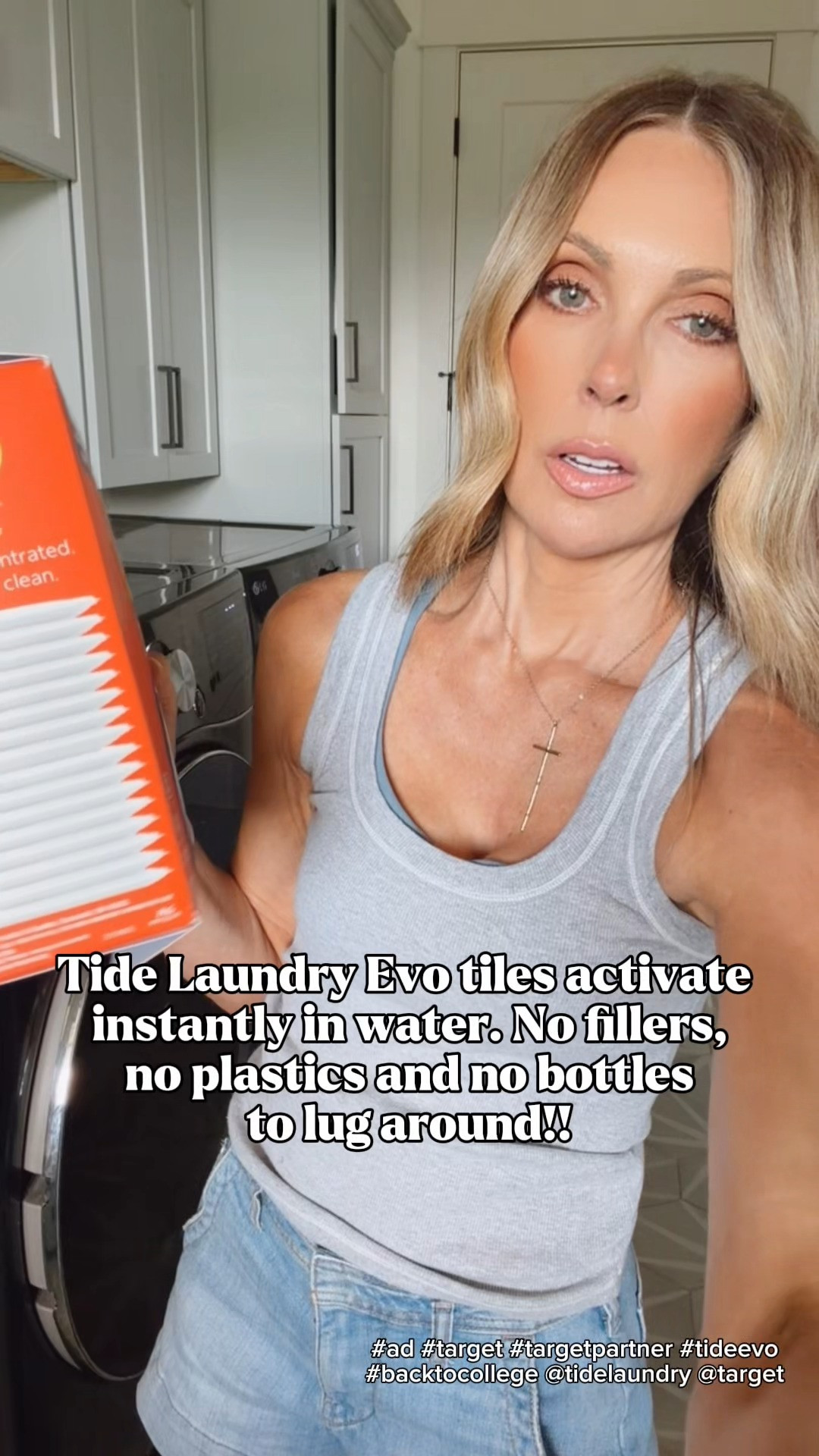 #ad #TargetPartner Tide Evo tiles activate instantly in water. No fillers, no plastics and no bottles to lug around!! #Tideevo #BackToCollege @tidelaundry @target #target @Shop.LTK  #liketkit 

 #LTKdayinmylife #LTKHome #LTKSaleAlert