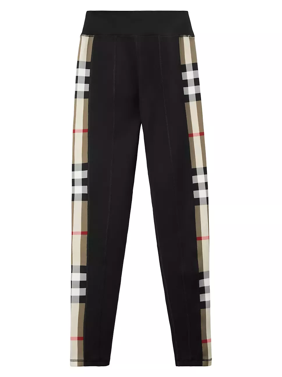 Lisa Hochstein's Black Burberry Leggings and Cropped Jacket