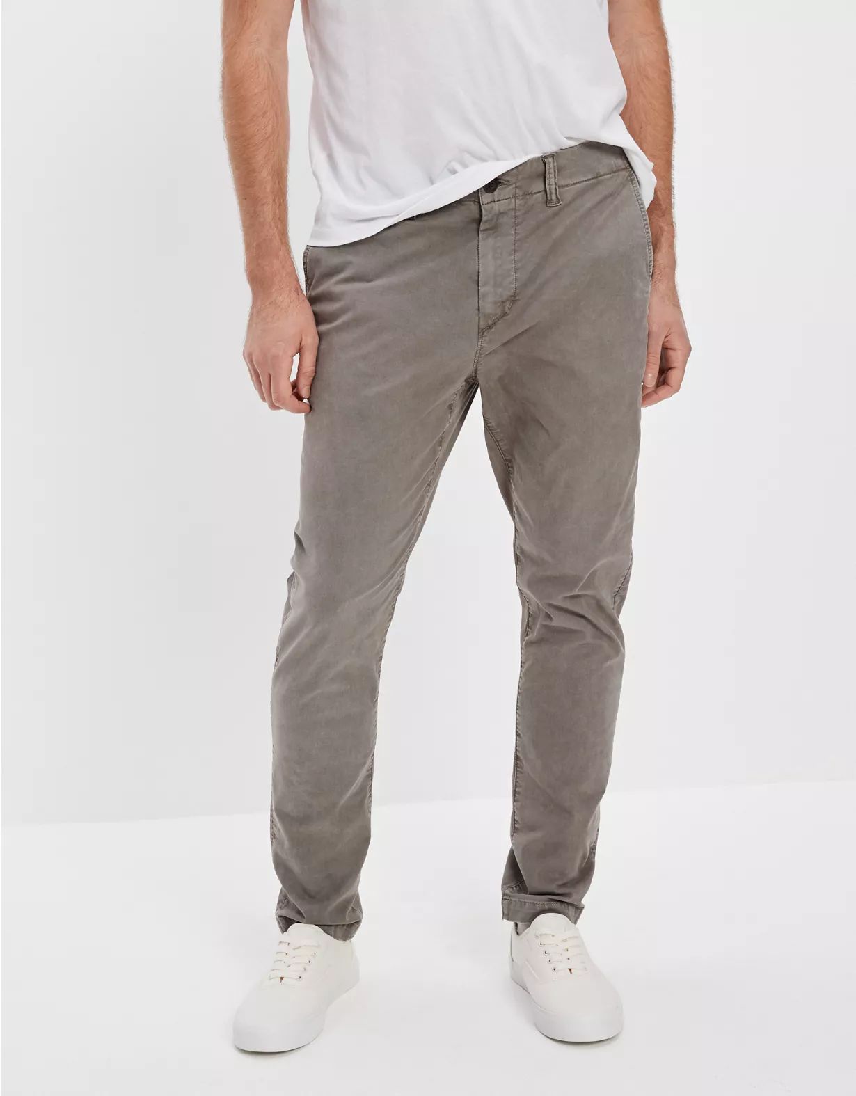 AE Flex Slim Lived-In Khaki Pant | American Eagle Outfitters (US & CA)