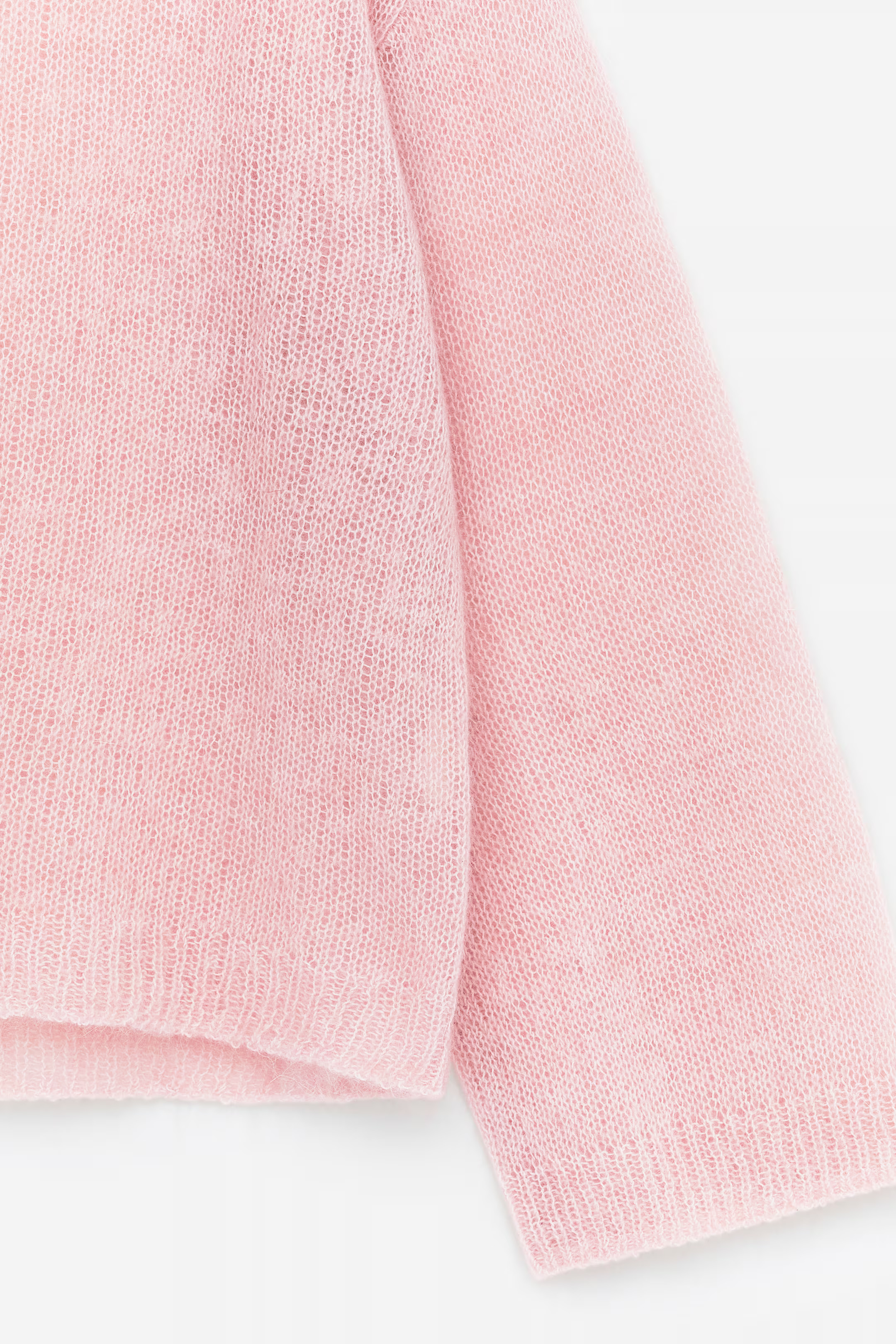 Wool-Mohair Blend Jumper - Pink - Ladies | H&M GB | H&M (UK, MY, IN, SG, PH, TW, HK)