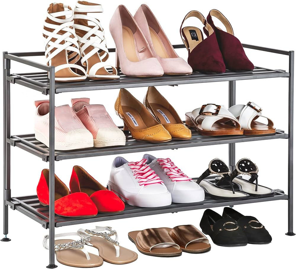 Seville Classics Sturdy Freestanding Storage Shelf for Bedroom, Closet, Entryway, Dorm Room Organ... | Amazon (US)