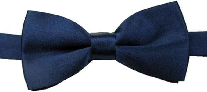 Adjustable Boys Bow Tie Solid Pre Tied for Wedding Party Dress up | Amazon (US)
