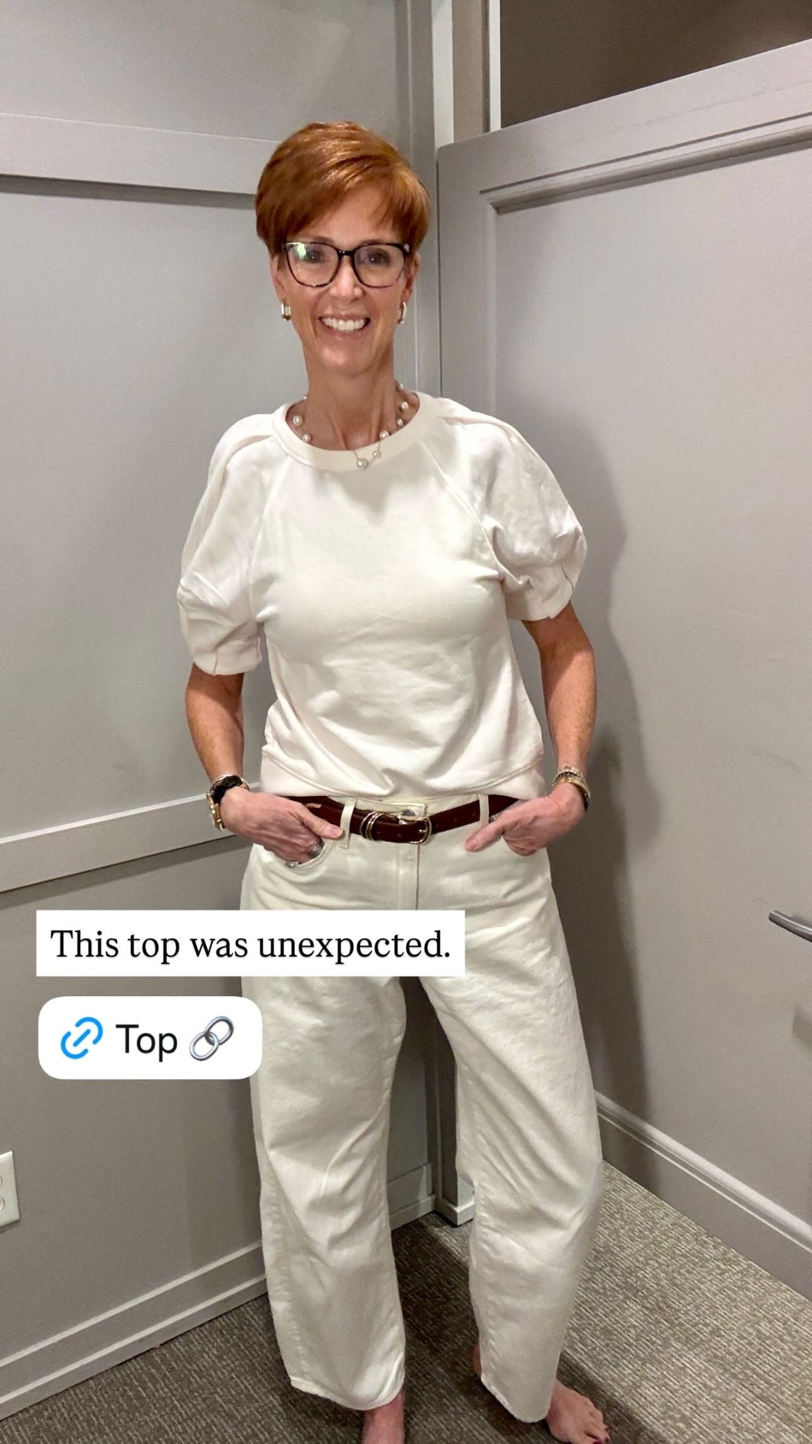 This top was unexpected.