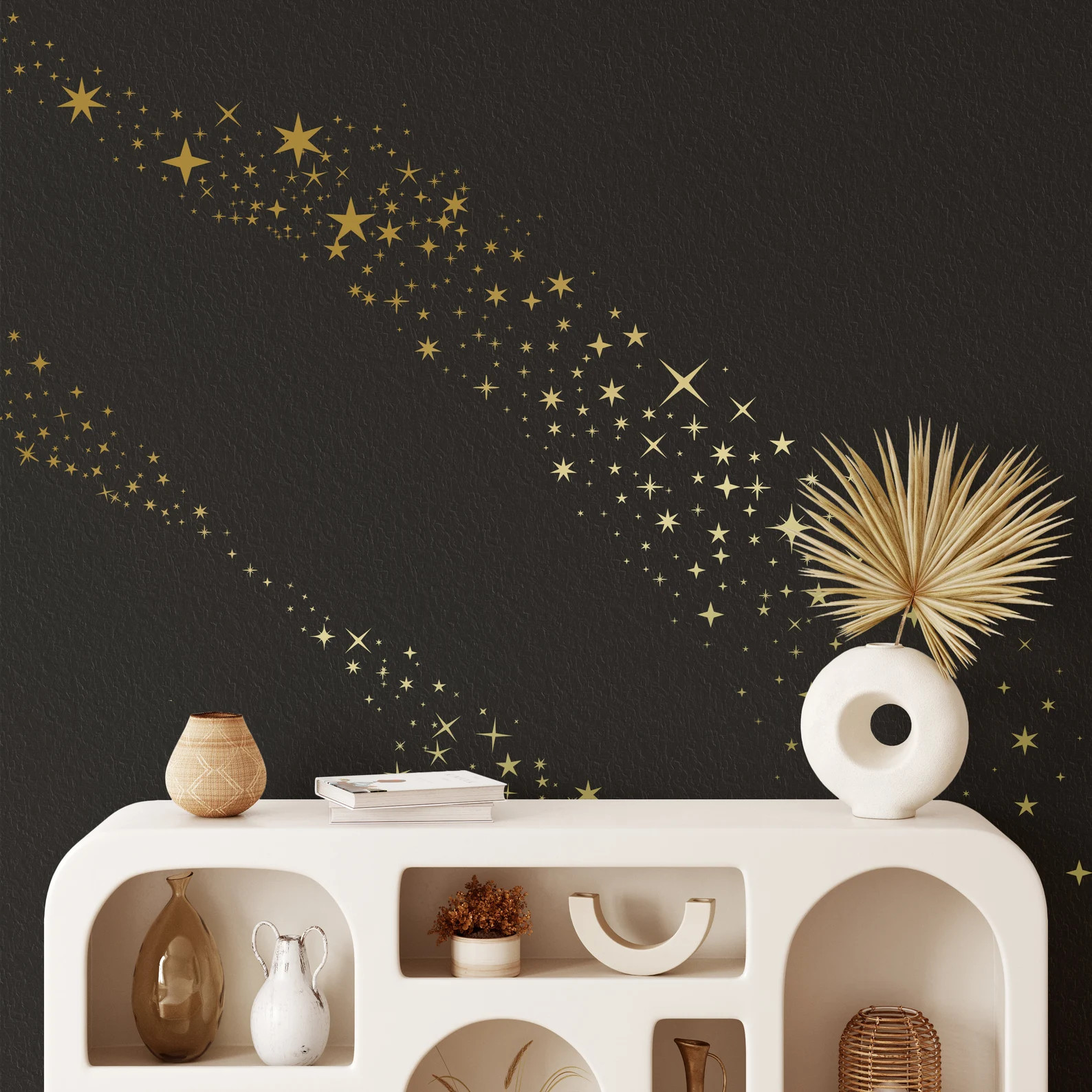 Sparkles and Stars, Star Nursery Decals, Wall Sticker Stars, Kids Room Decor, Nursery Wall Art, G... | Etsy (US)