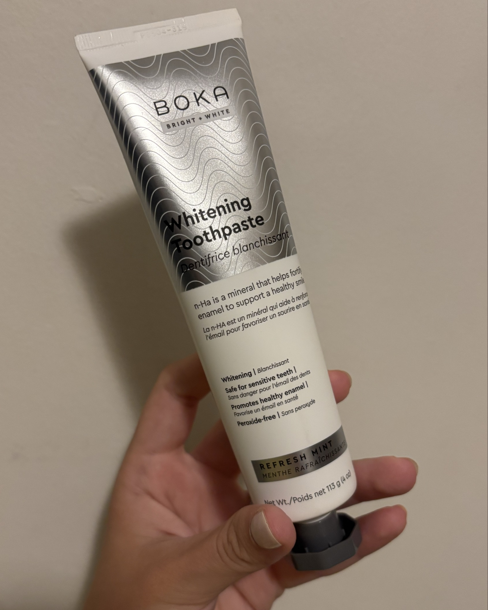 If you’re looking for clean fluoride free toothpaste this Boka brand is amazing! Can already feel a difference in my teeth where I developed some cold sensitivity while pregnant!

#LTKBeauty #LTKSummerEdit #LTKFamily