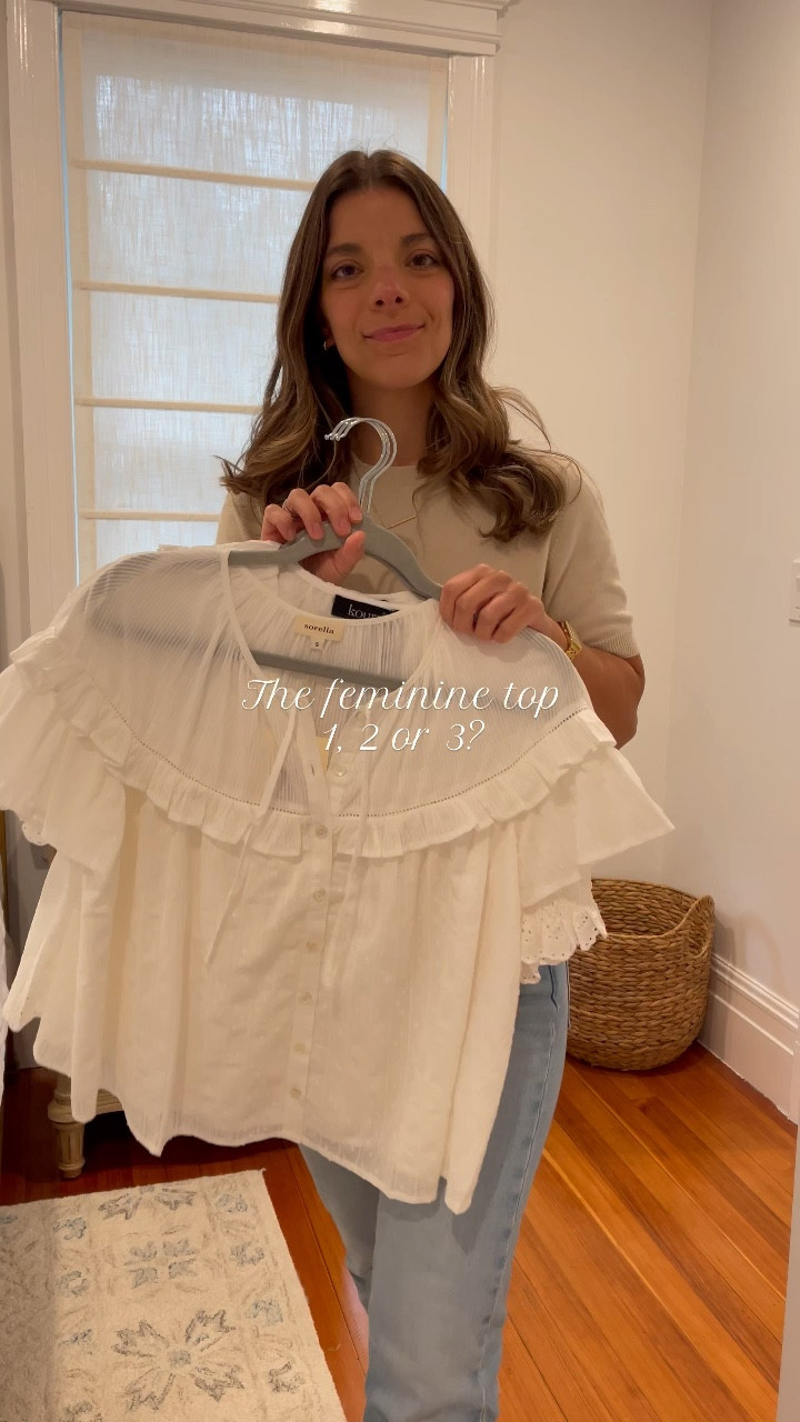 1, 2, or 3?!?


Doen dupe, feminine top, everyday style, casual style, white top

#LTKStyleTip #LTKPetite #LTKFindsUnder100