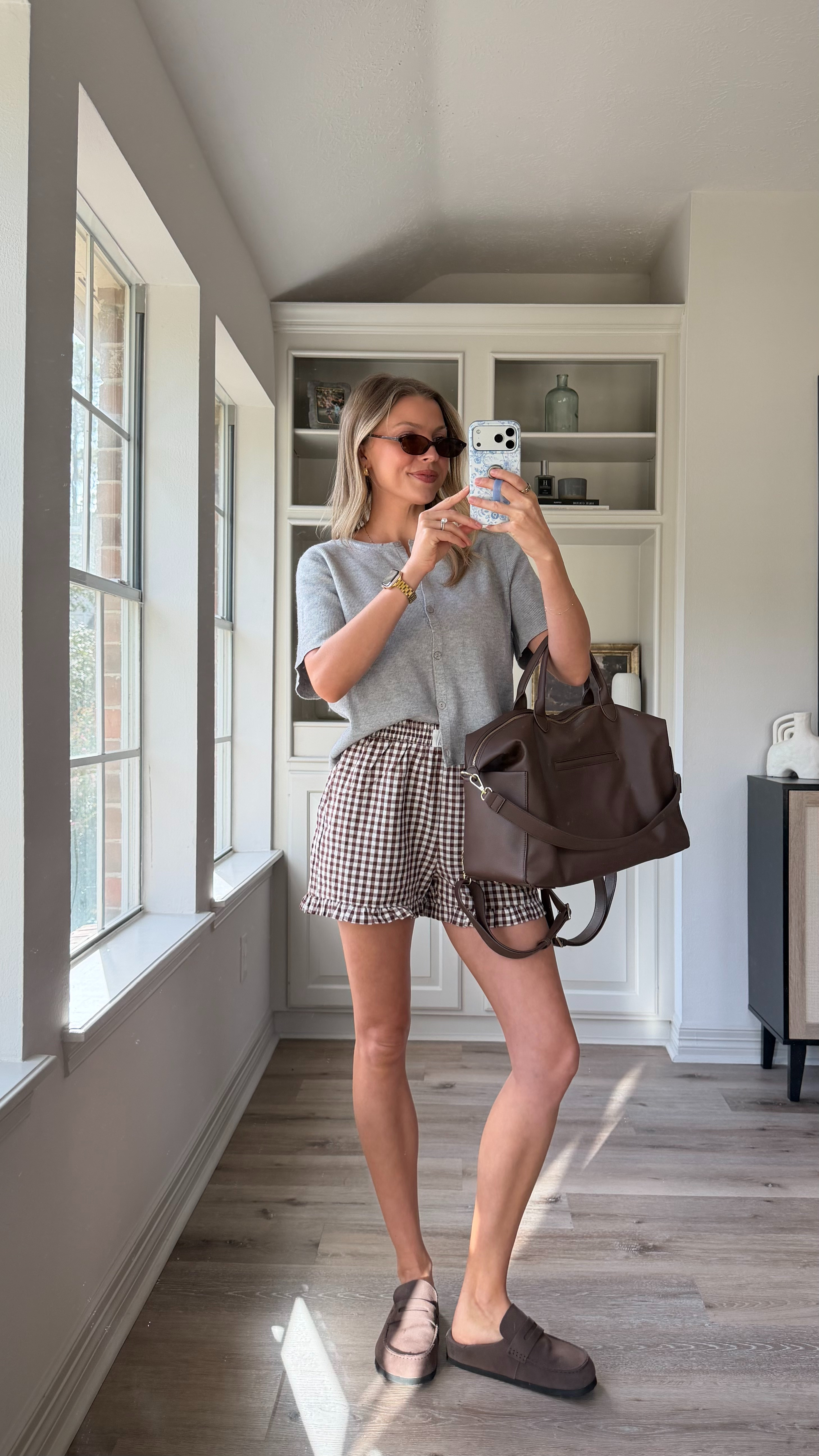 Cute casual fall style while it's still warm! Wearing smalls  

 #LTKootd #LTKmomlife