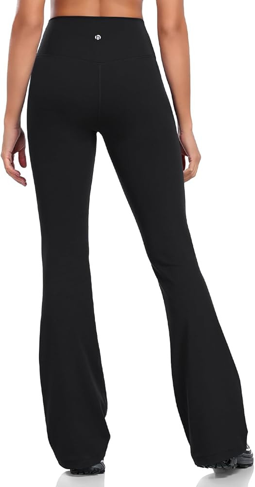 HeyNuts Harmony Flare Leggings 29"/30.5"/32.5"/34.5", High Waisted Tummy Control Wide Leg Bootcut... | Amazon (US)
