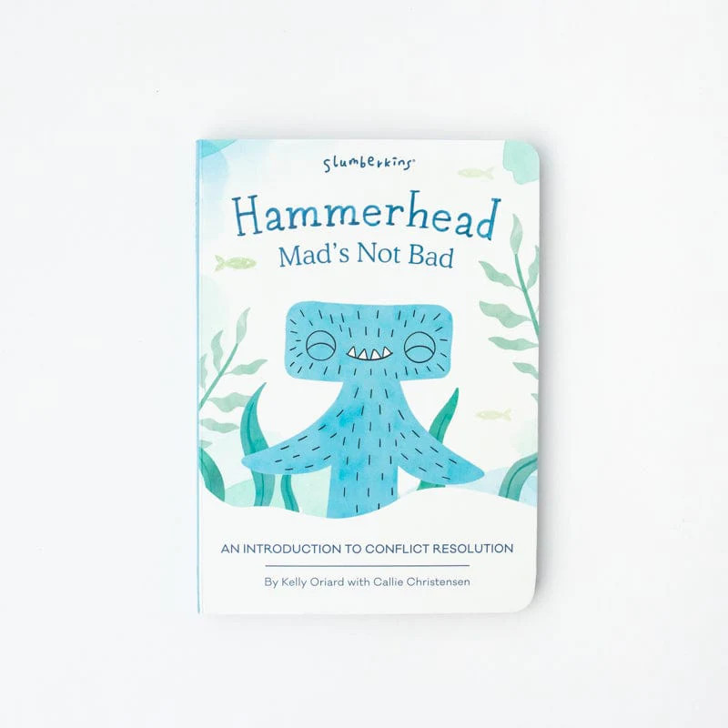 Hammerhead, Mad’s Not Bad Board Book | Slumberkins