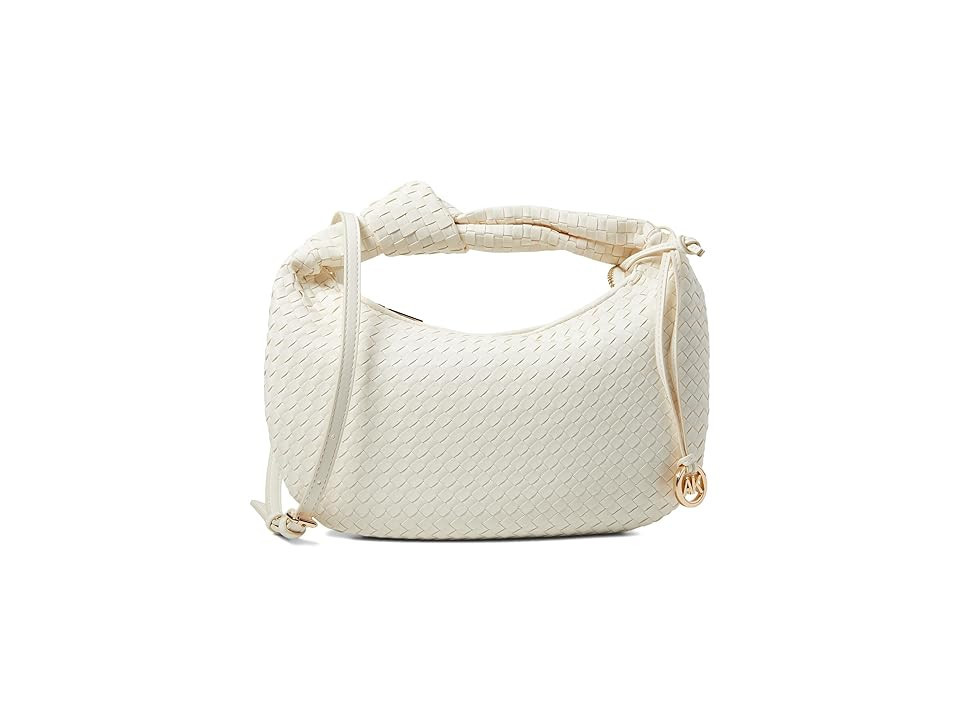Anne Klein Anne Klein Mini Woven Hobo-Shoulderbag (Anne White) Shoulder Handbags | Zappos
