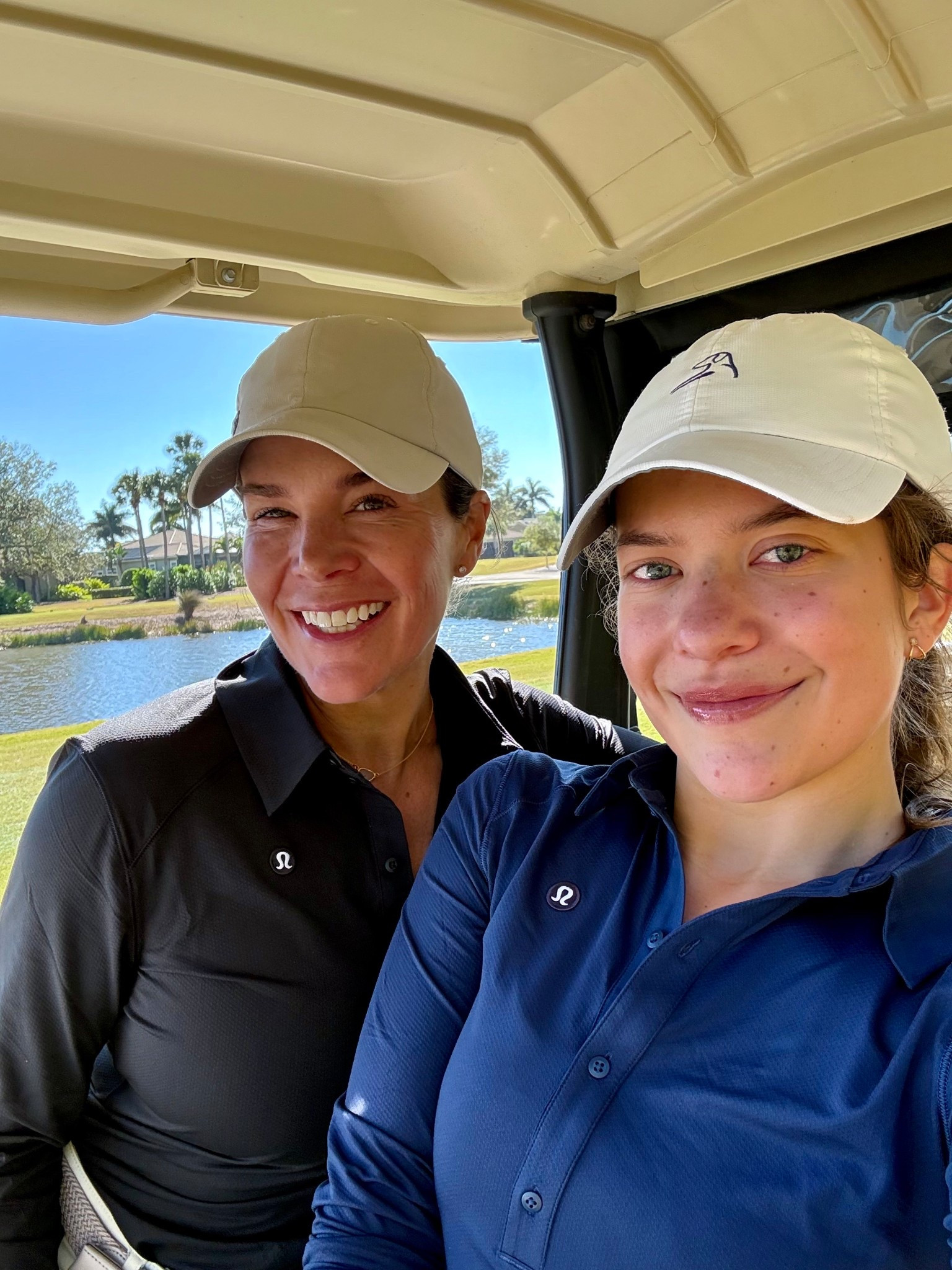 Mother-daughter golf day! These long sleeve tops from @lululemon are perfection! Wearing our true sizes. 

#LTKActive #LTKmomlife #LTKOver40