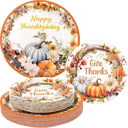 Thanksgicing Plate Set | Amazon (US)
