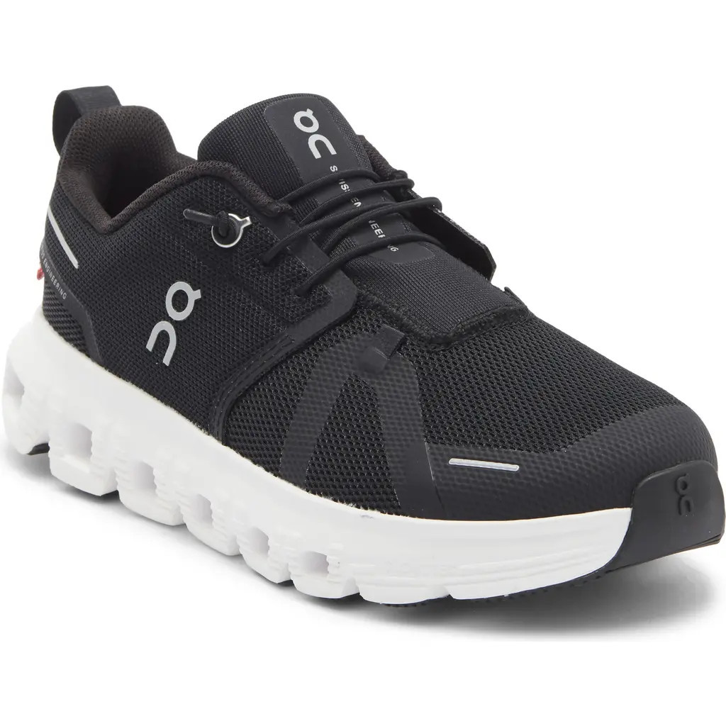 On Kids' Cloud Sky 2 Running Sneaker in Black/white at Nordstrom, Size 3.5 | Nordstrom
