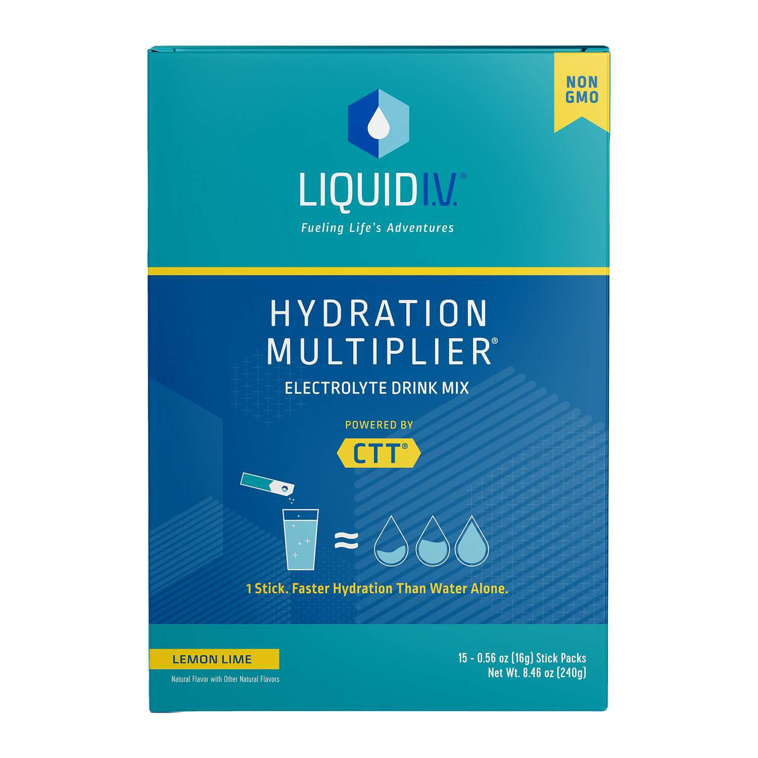 Hydration Multiplier Drink Mix - Lemon Lime (15 Stick Packs) | GNC