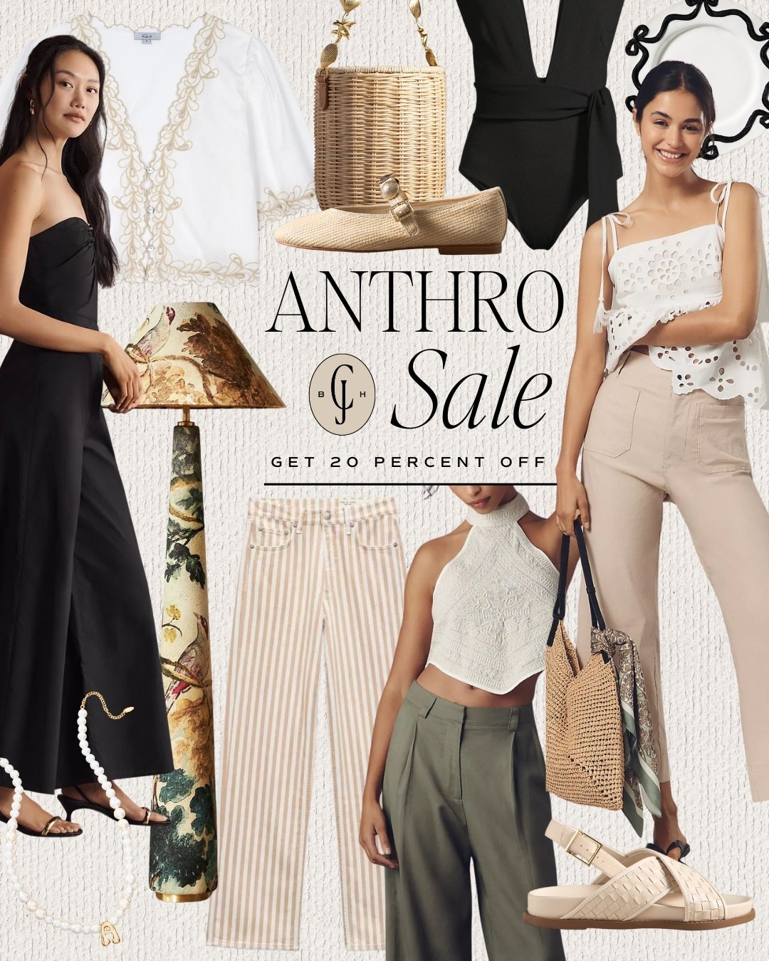 Use my code BECKY20 for 20% off $100+ regular price apparel, accessories, shoes, beauty and home. Online only. @anthropologie #anthropartner #ad