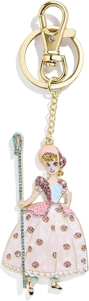 BaubleBar Licensed 2D Bag Charms - Assorted Character Keychains for All Ages - Perfect for Giftin... | Amazon (US)