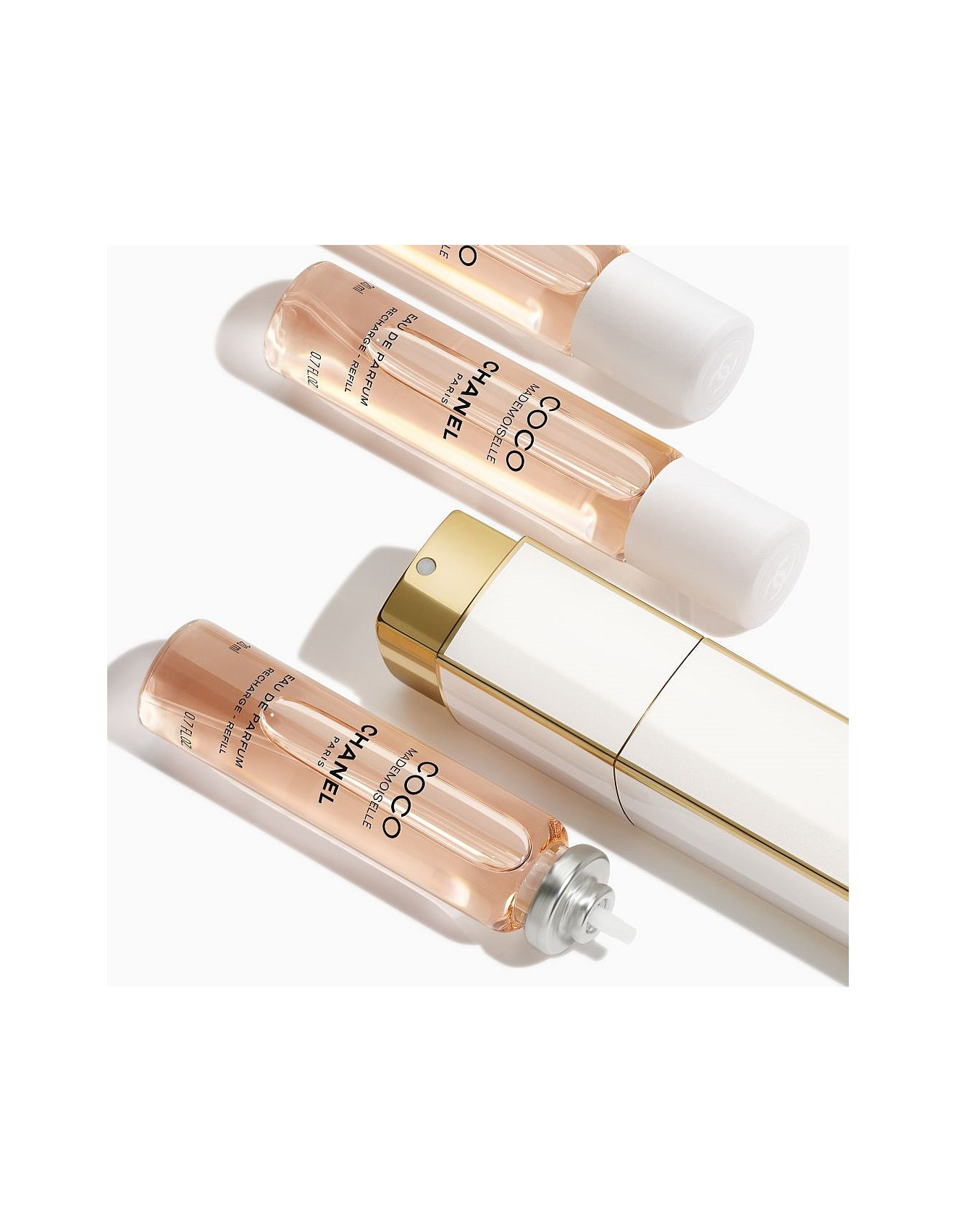 COCO MADEMOISELLE Twist and Spray Refillable Bottle - Eau de Parfum 3X20ml | David Jones (Australia & New Zealand)