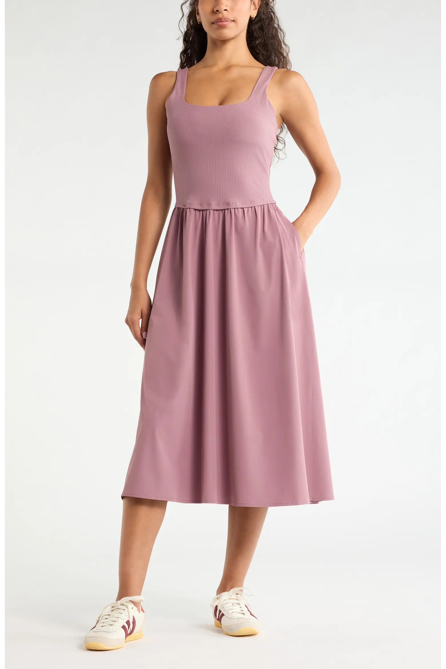 Effortless Sleeveless Midi Dress (Women) | Nordstrom | Nordstrom