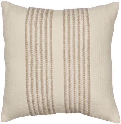 Sonoma Goods For Life® 18x18 Center Stripe Tan Decorative Pillow | Kohl's