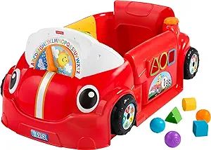 Fisher-Price Laugh & Learn Baby Activity Center Crawl Around Car with Music Lights and Smart Stag... | Amazon (US)