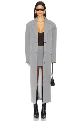 Nakedvice The Isla Coat in Grey from Revolve.com | Revolve Clothing (Global)