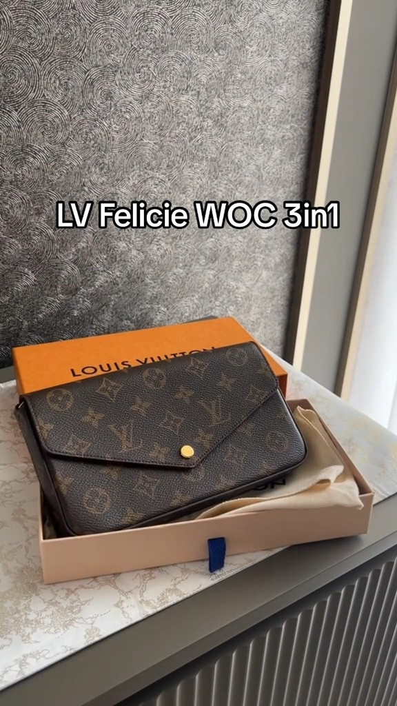 Louis Vuitton POCHETTE COUSSIN unboxing/LV- Chanel WOC Size