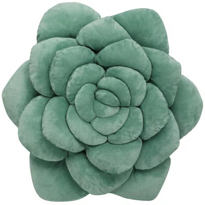 Succulent Pillow - Hand-Stitched Plush Decorative Throw Pillow. Plant-Shaped Pillows And Flower Pillows, Plush Cushions For Bedroom And Home Decoratio | Wayfair North America