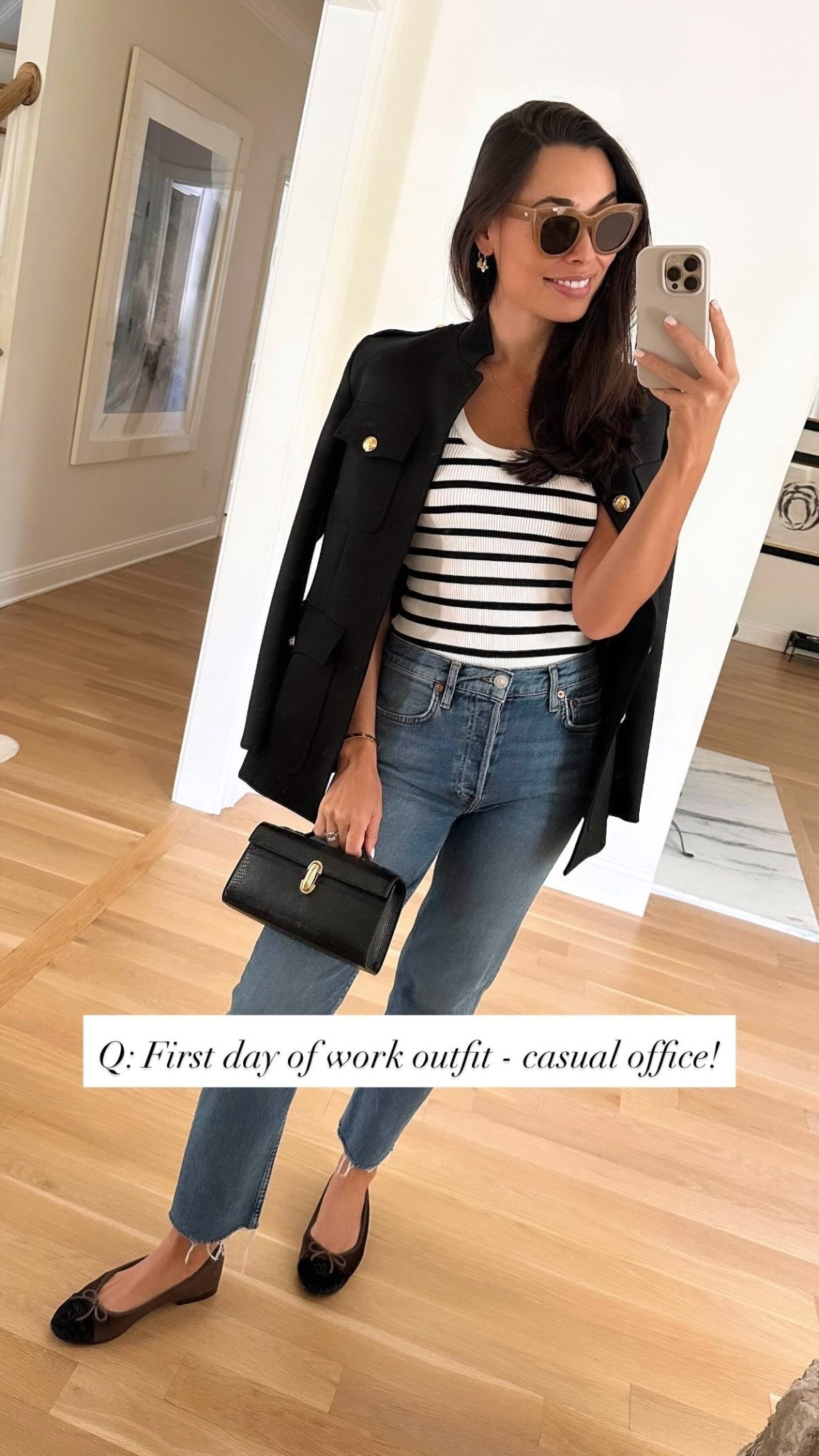 First day of work outfit - casual office! Classic style, Kat Jamieson style. 

#LTKSeasonal #LTKWorkwear #LTKootd