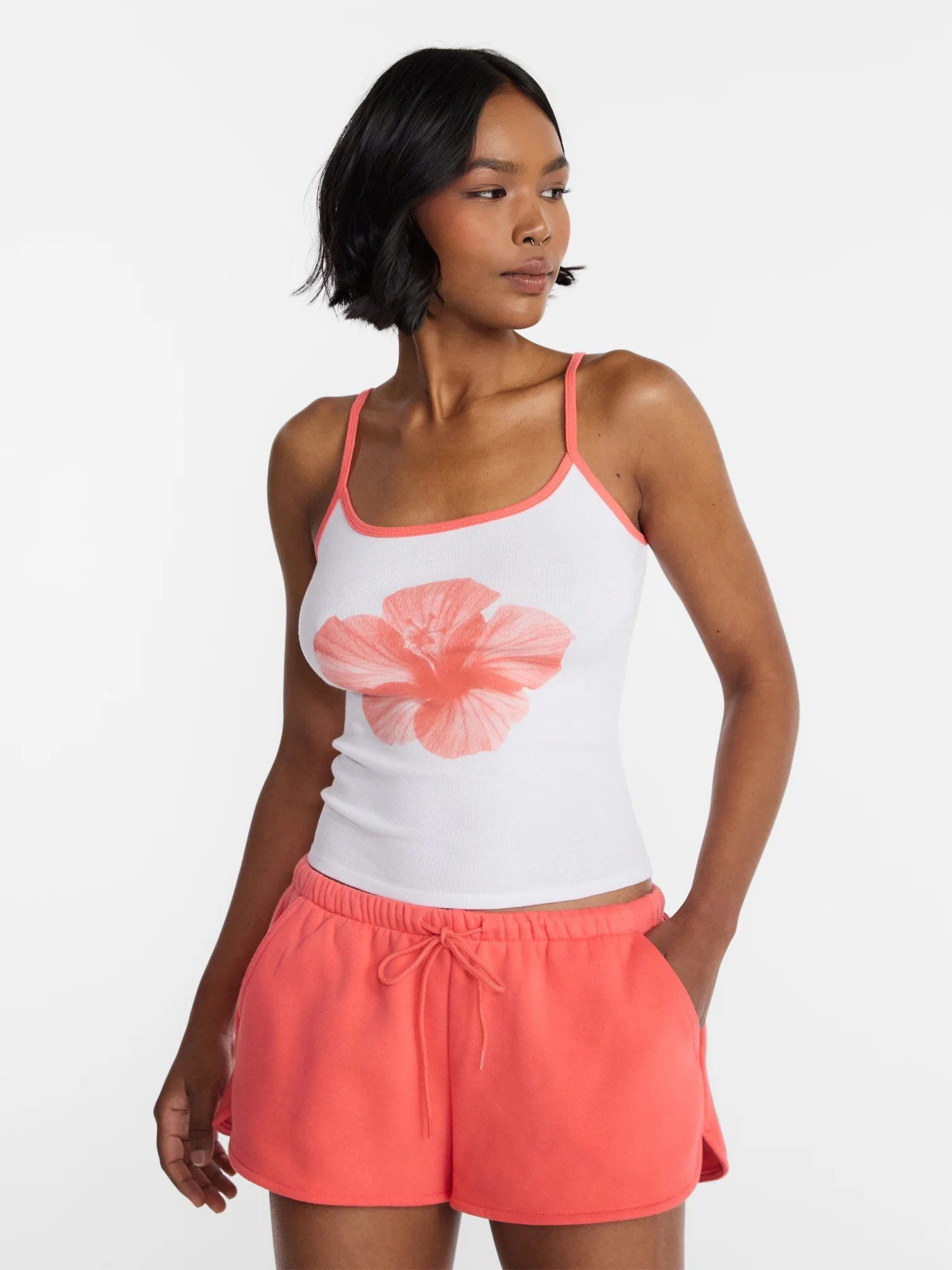 No Boundaries Scoop Cami Top, Women's Sizes XXS-XXL | Walmart (US)