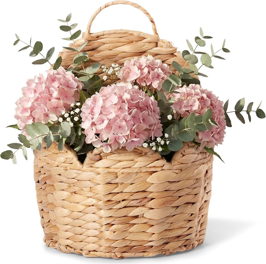 \u3010Exclusive Wave Rim & Fan-Shaped Base Design\u3011This basket features a unique wavy rim and... | Amazon (US)